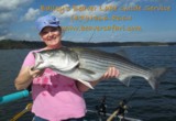Striper fishing guide service